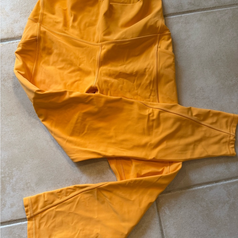 Lululemon Athletica Orange Lightweight Jacket